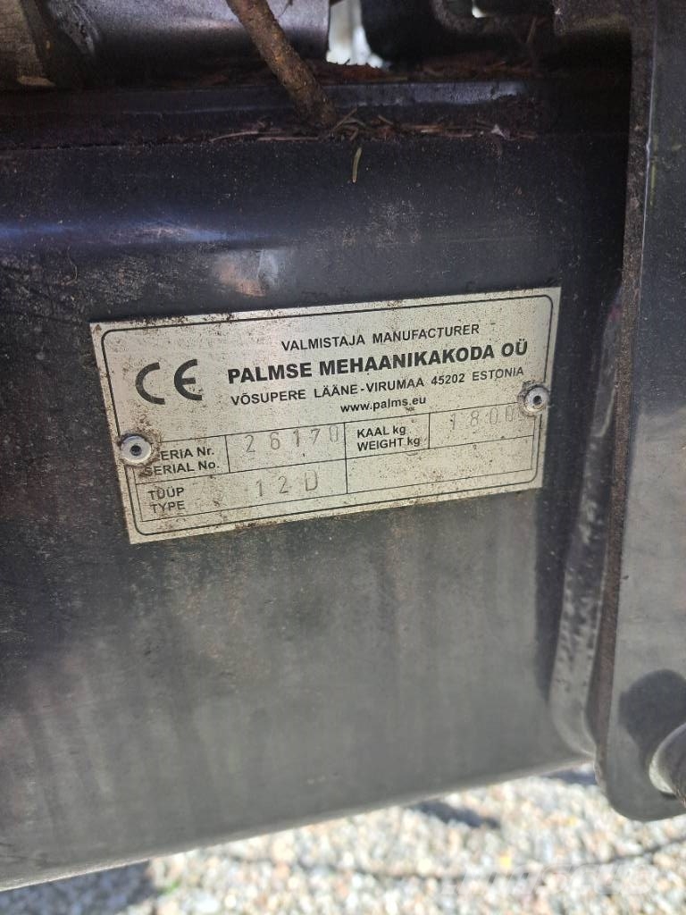Palms 12 D ja 5.85 Metsäperävaunut