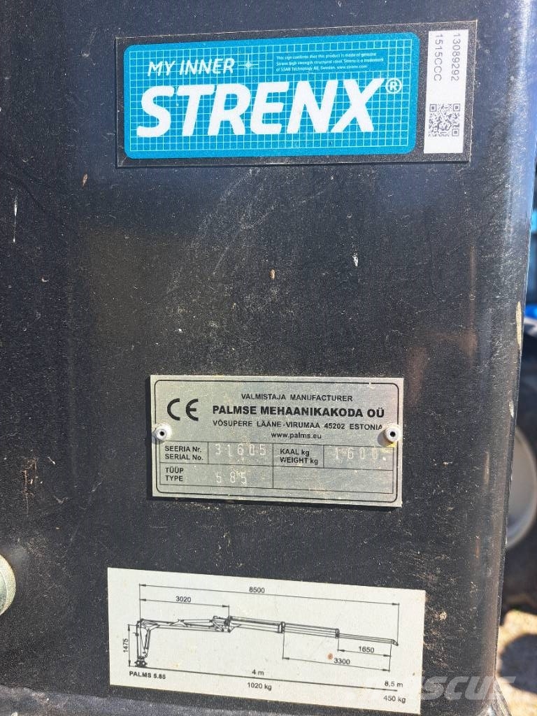 Palms 12 D ja 5.85 Metsäperävaunut