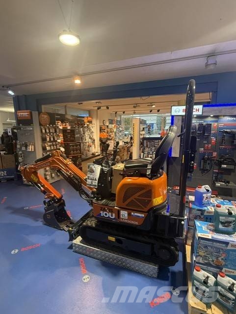 Hitachi Kompaktbagger ZX10U-6 Mini ekskavatori < 7 t