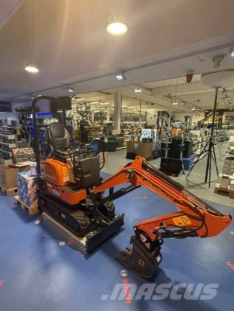 Hitachi Kompaktbagger ZX10U-6 Mini ekskavatori < 7 t