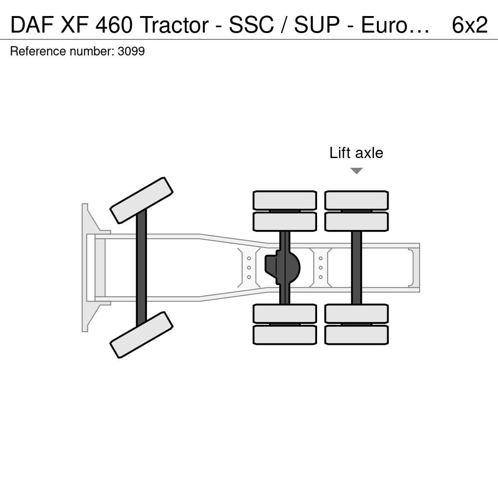 DAF XF 460 Tractor - SSC / SUP - Euro 6 - 10 Tyres - A Trekkvogner