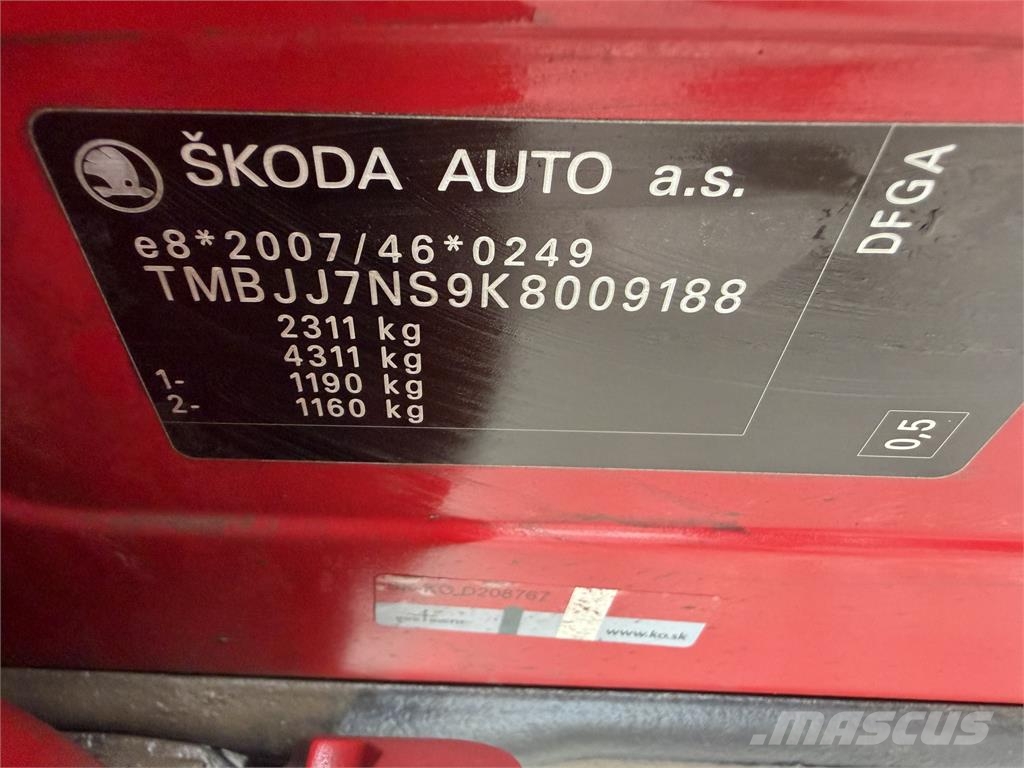 Skoda Kodiaq VIN 188 Otomobiller