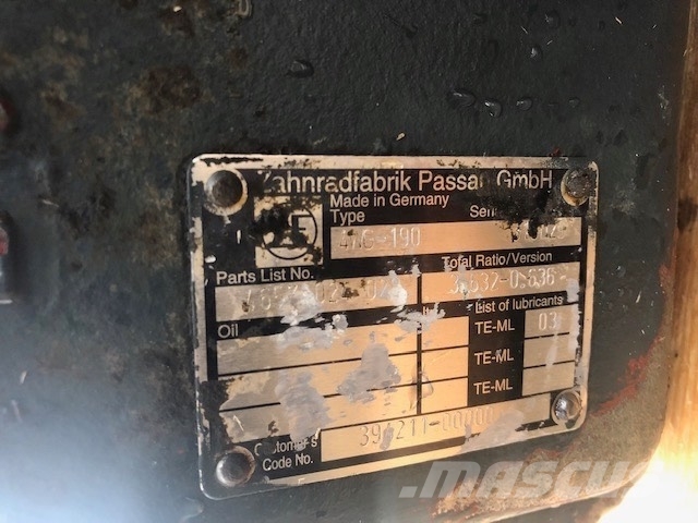 Hitachi LX 210 TRANSMISSION ZF 4WG-190 Växellåda