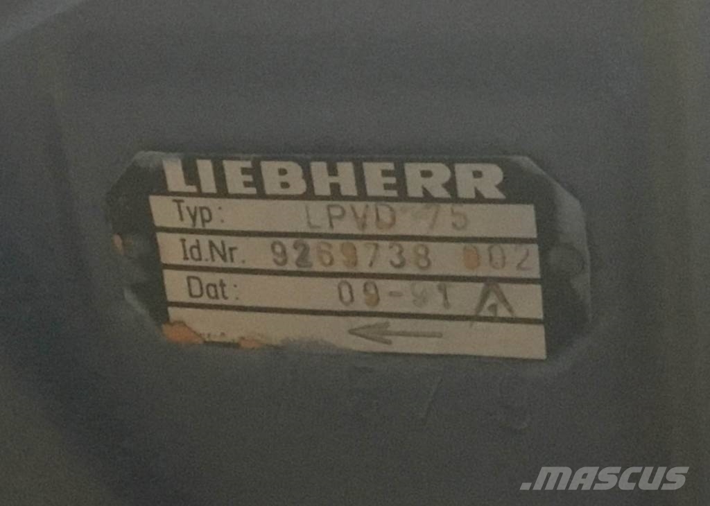 Liebherr LPVD 075 Hidraulika