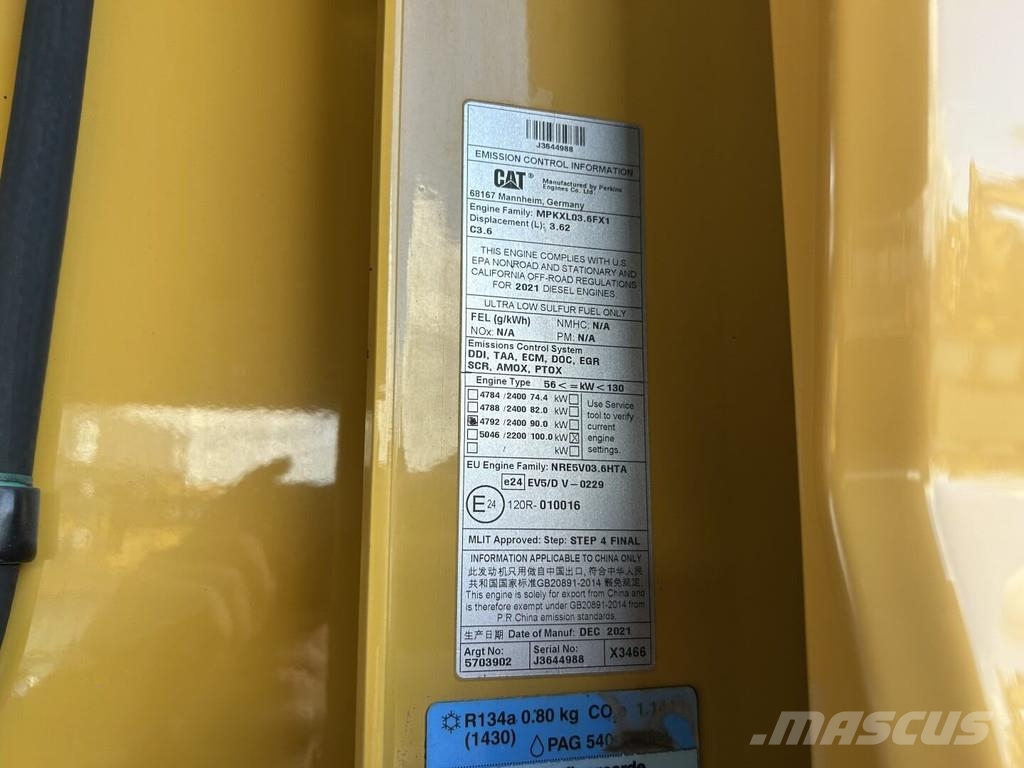 CAT M314-07 Wielgraafmachines