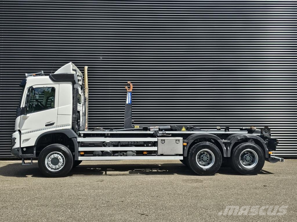 Volvo FMX 500 / 6X6 / AJK HOOKLIFT 20T / HUB REDUCTION شاحنات الرافعات الخطافية