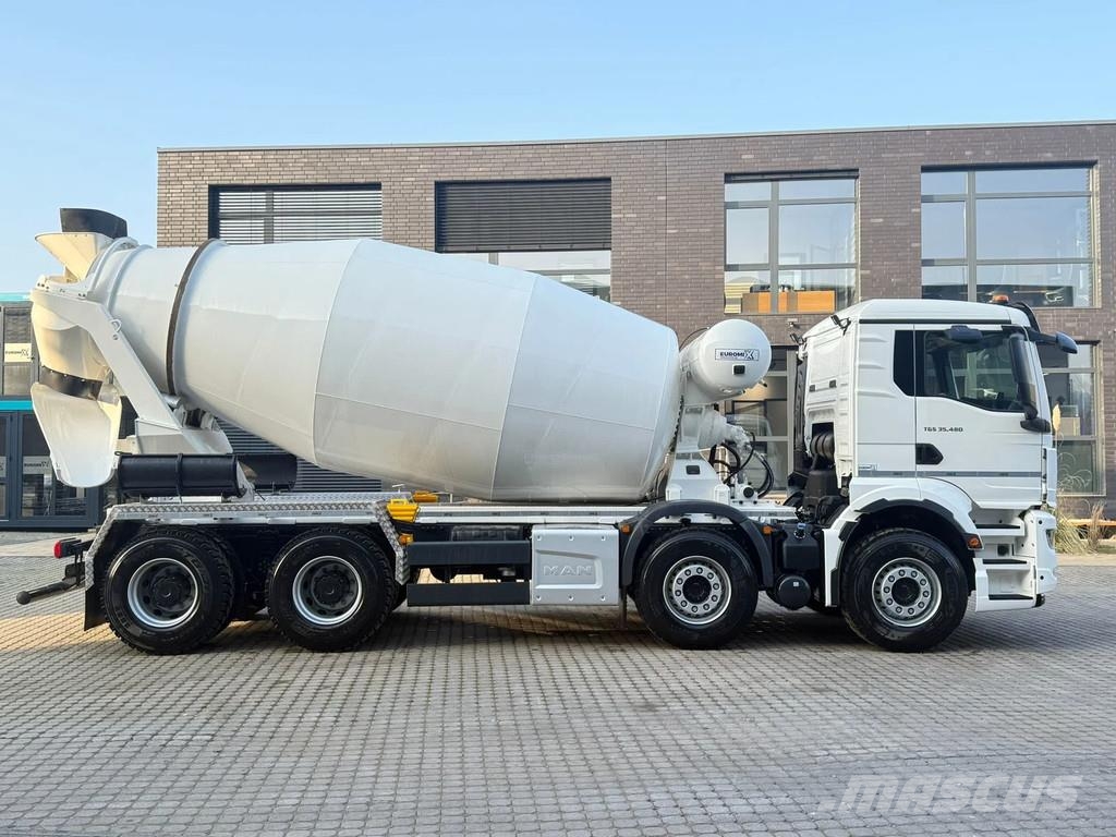 MAN TGS 35.480 TGS 35.480 8x4 EuromixMTP EM 10 L Beton-Mischfahrzeuge