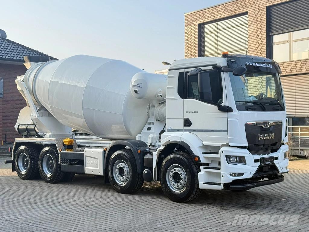 MAN TGS 35.480 TGS 35.480 8x4 EuromixMTP EM 10 L Camiones hormigonera