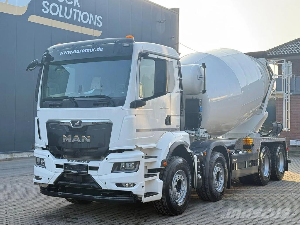 MAN TGS 35.480 TGS 35.480 8x4 EuromixMTP EM 10 L Beton-Mischfahrzeuge