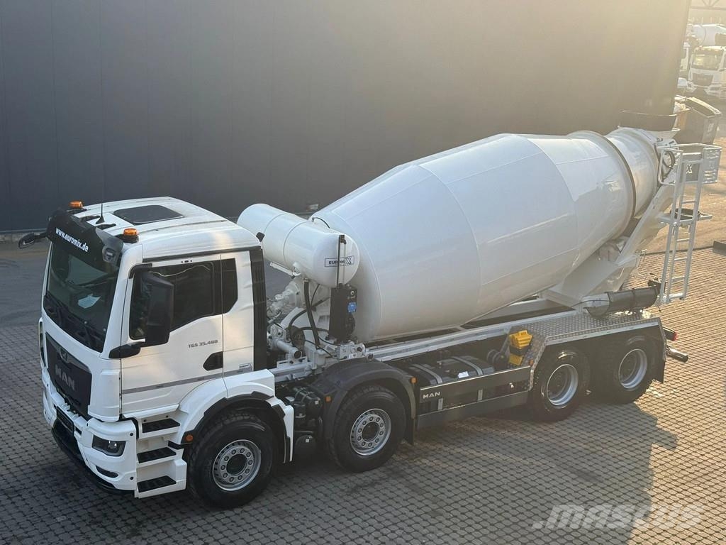MAN TGS 35.480 TGS 35.480 8x4 EuromixMTP EM 10 L Camiones hormigonera