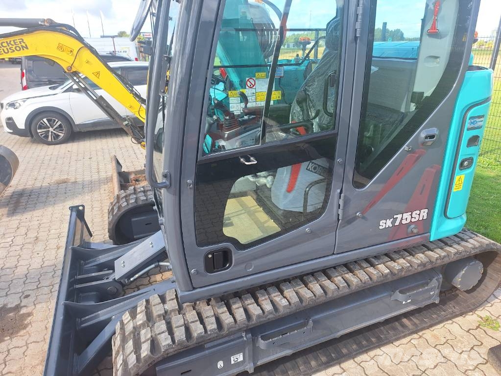 Kobelco SK 75 SR-7 , UTHYRES 中型挖土機/掘鑿機/挖掘機 7t-12t