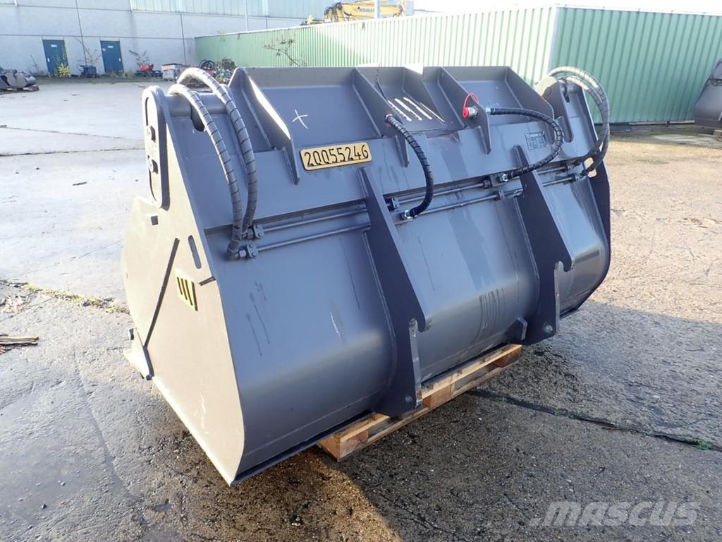 Reschke Schaufel 2200mm, 1,6m³ mit Niederhalter Muut koneet