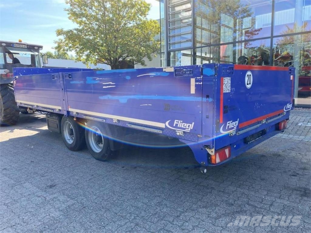 Fliegl TPS 118 BAU PLATTFORM-ANHÄNGER Druge prikolice