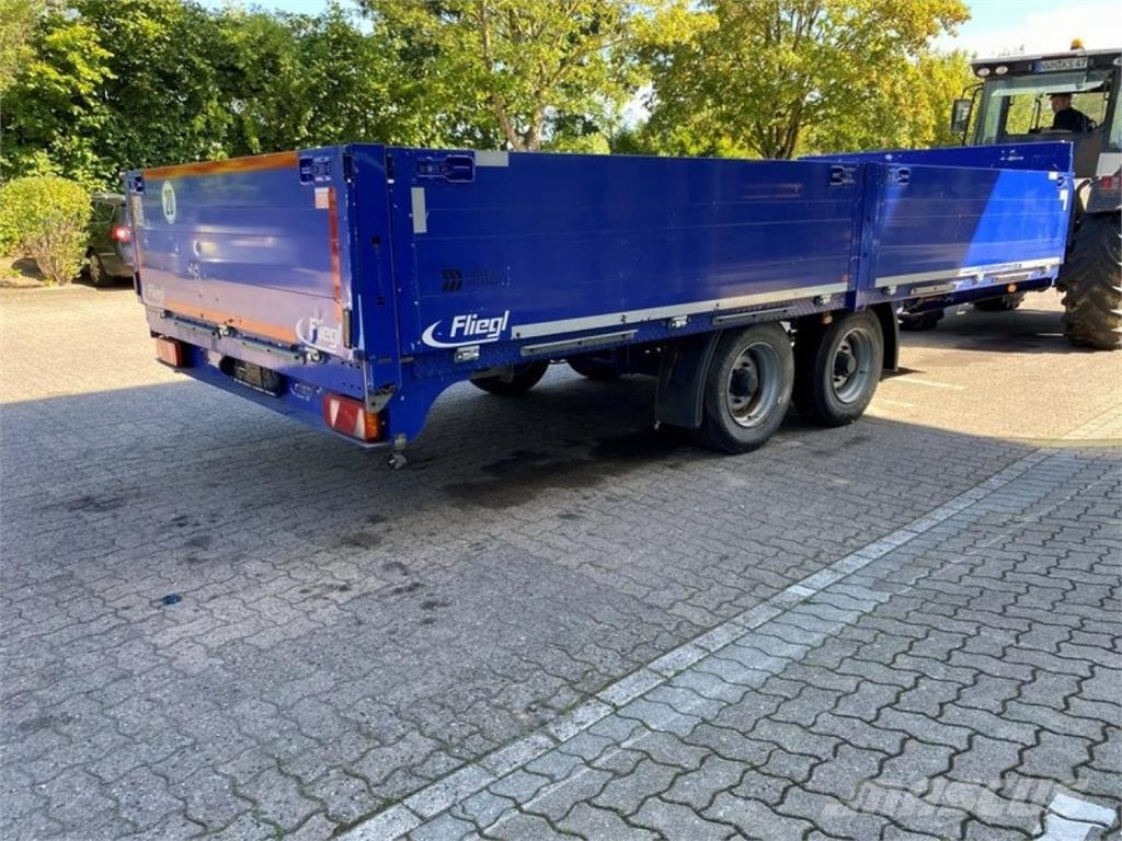 Fliegl TPS 118 BAU PLATTFORM-ANHÄNGER Druge prikolice