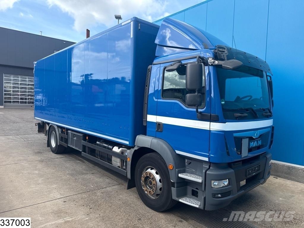 MAN TGM 18 250 EURO 6, Palfinger Box body trucks