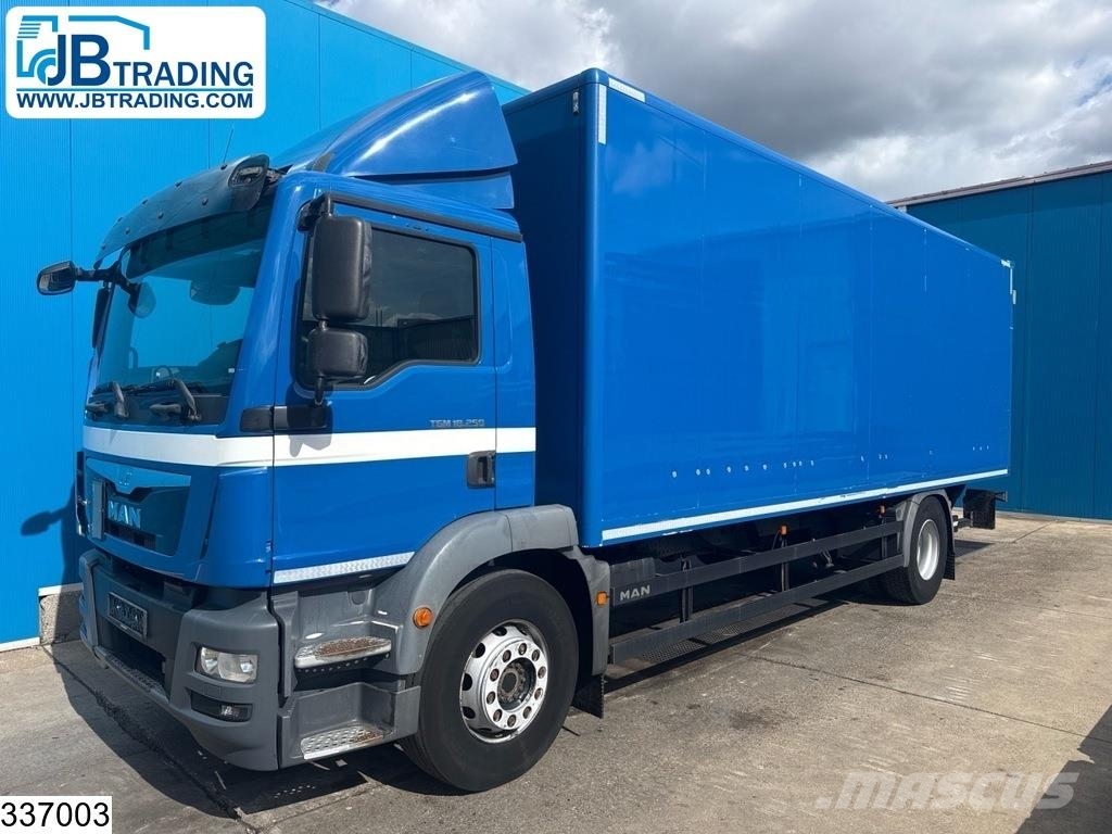 MAN TGM 18 250 EURO 6, Palfinger Box body trucks