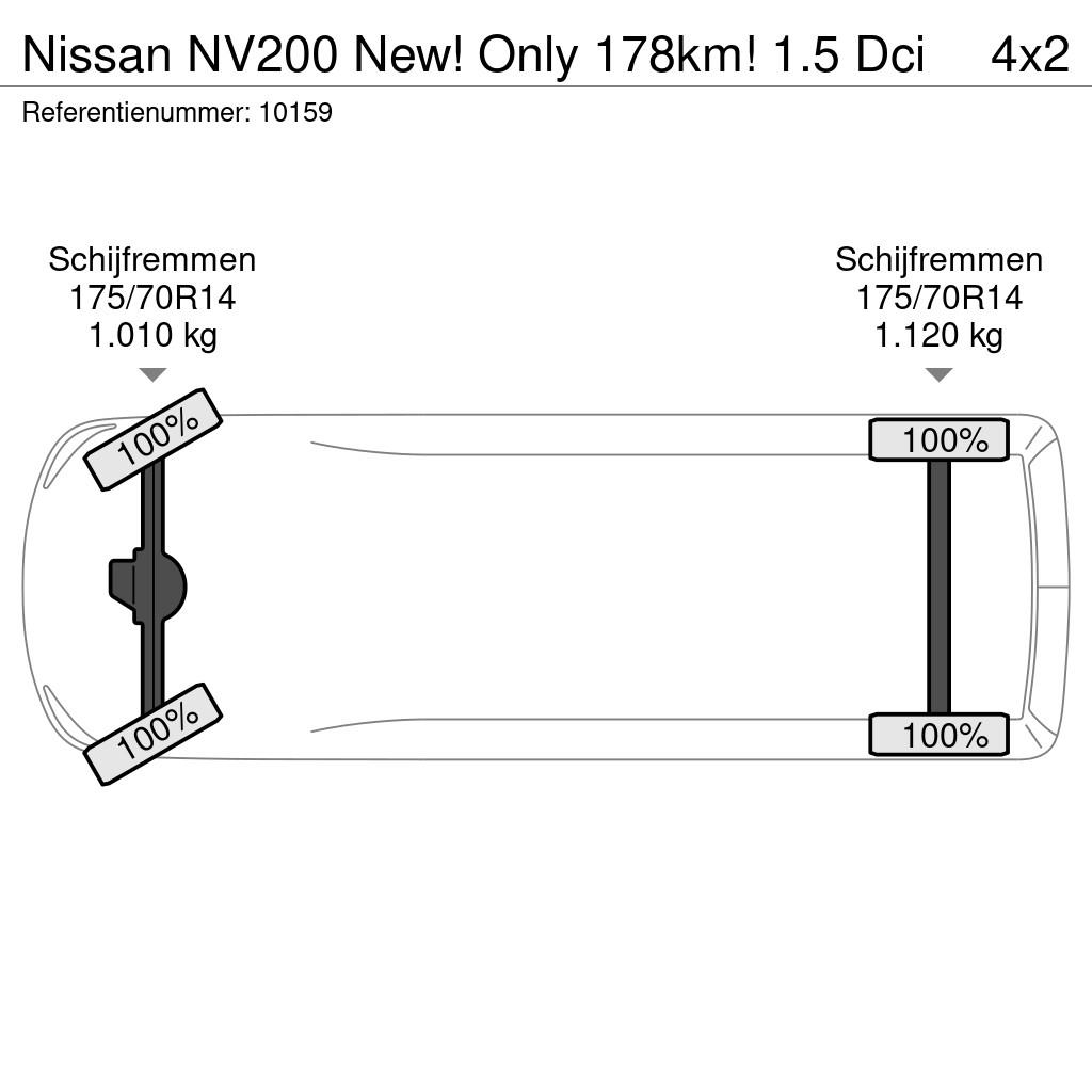 Nissan NV200 New! Only 178km! 1.5 Dci Zabojni kombi