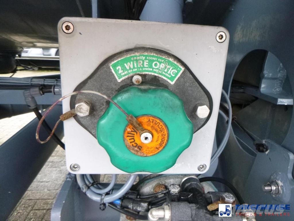 LAG Fuel tank alu 44.4 m3 / 6 comp + pump Cisternos - priekabos
