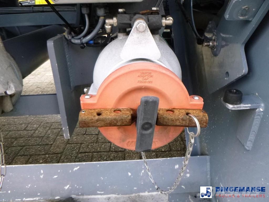 LAG Fuel tank alu 44.4 m3 / 6 comp + pump Cisternos - priekabos