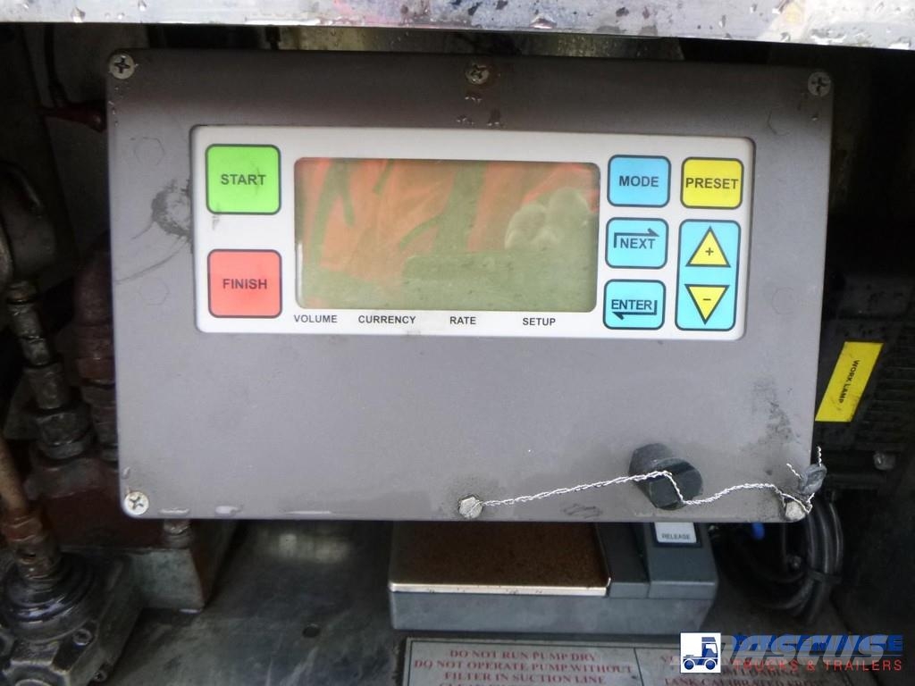 LAG Fuel tank alu 44.4 m3 / 6 comp + pump Cisternos - priekabos