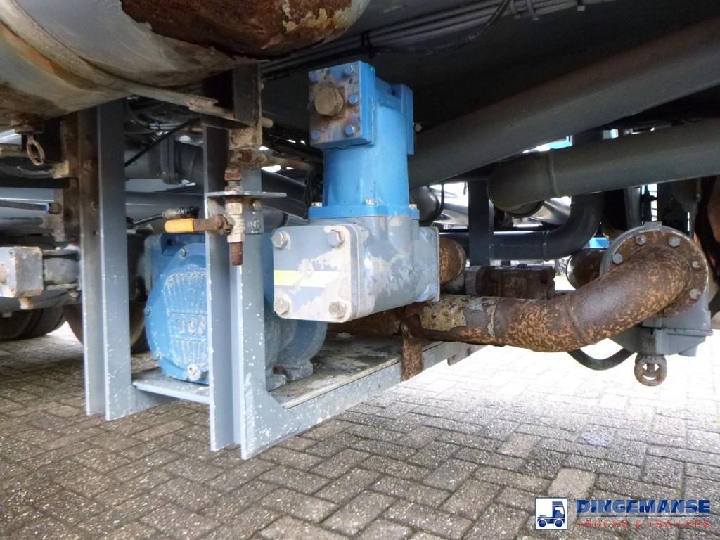 LAG Fuel tank alu 44.4 m3 / 6 comp + pump Cisternos - priekabos
