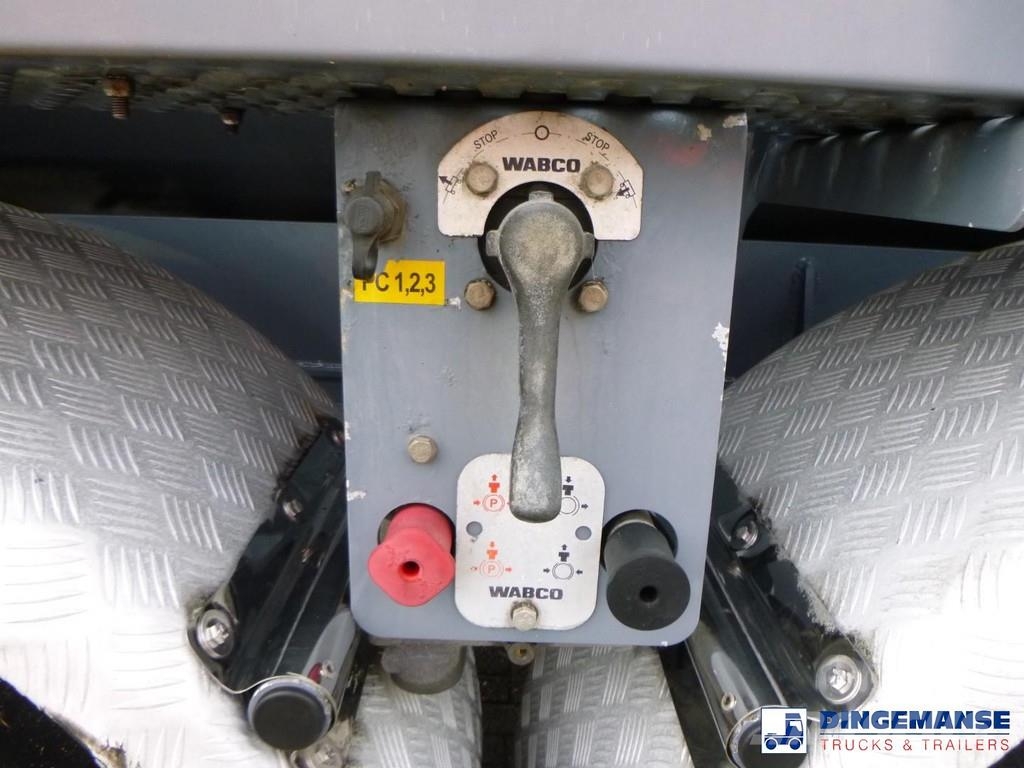 LAG Fuel tank alu 44.4 m3 / 6 comp + pump Cisternos - priekabos