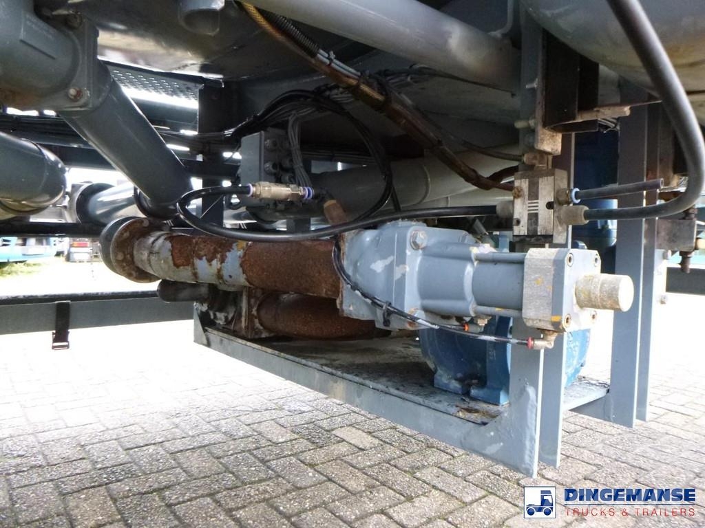 LAG Fuel tank alu 44.4 m3 / 6 comp + pump Cisternos - priekabos