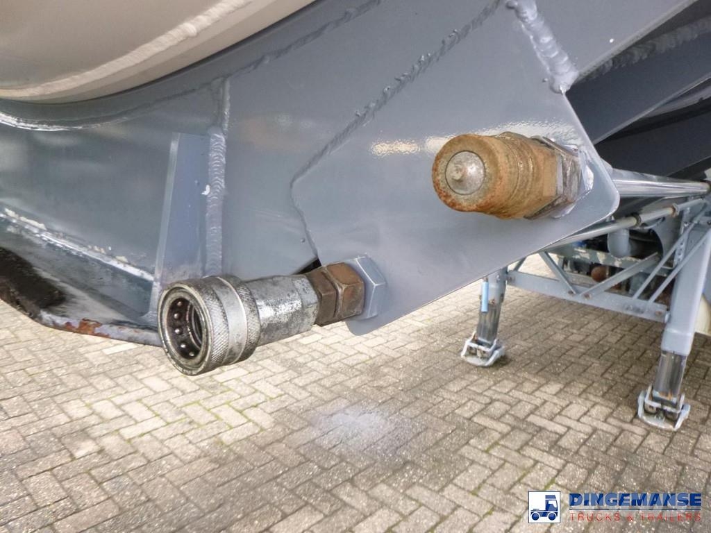 LAG Fuel tank alu 44.4 m3 / 6 comp + pump Cisternos - priekabos