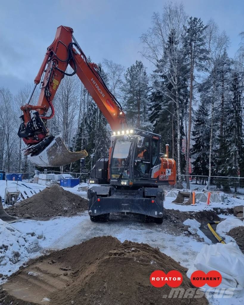Hitachi ZX 150 W-7 Колесни екскаватори