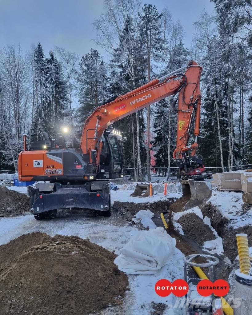 Hitachi ZX 150 W-7 Колесни екскаватори