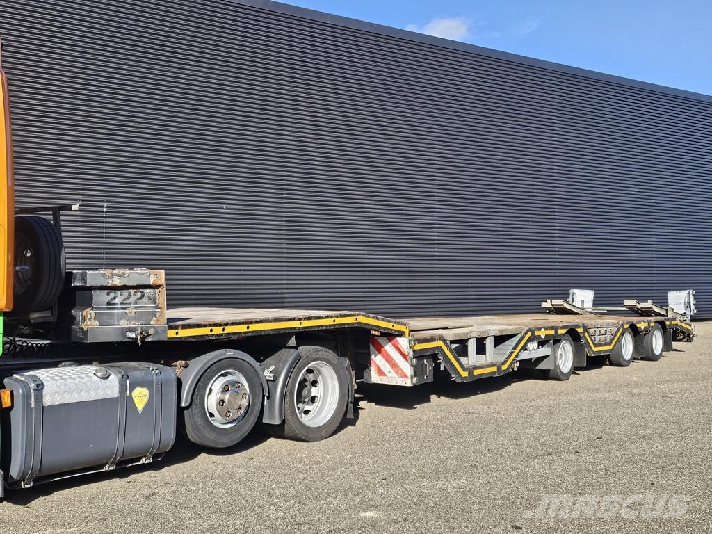 Nooteboom R410 6x2 RETARDER + NOOTEBOOOM SEMI TRAILER Zemie treileri