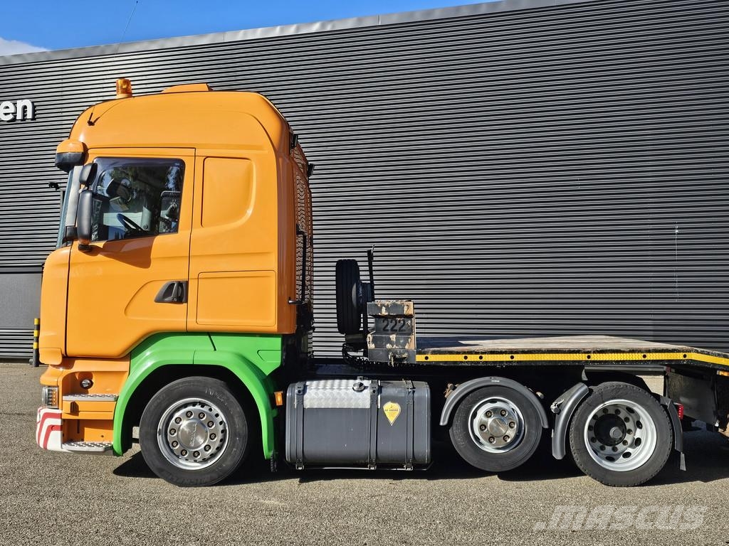 Nooteboom R410 6x2 RETARDER + NOOTEBOOOM SEMI TRAILER Zemie treileri