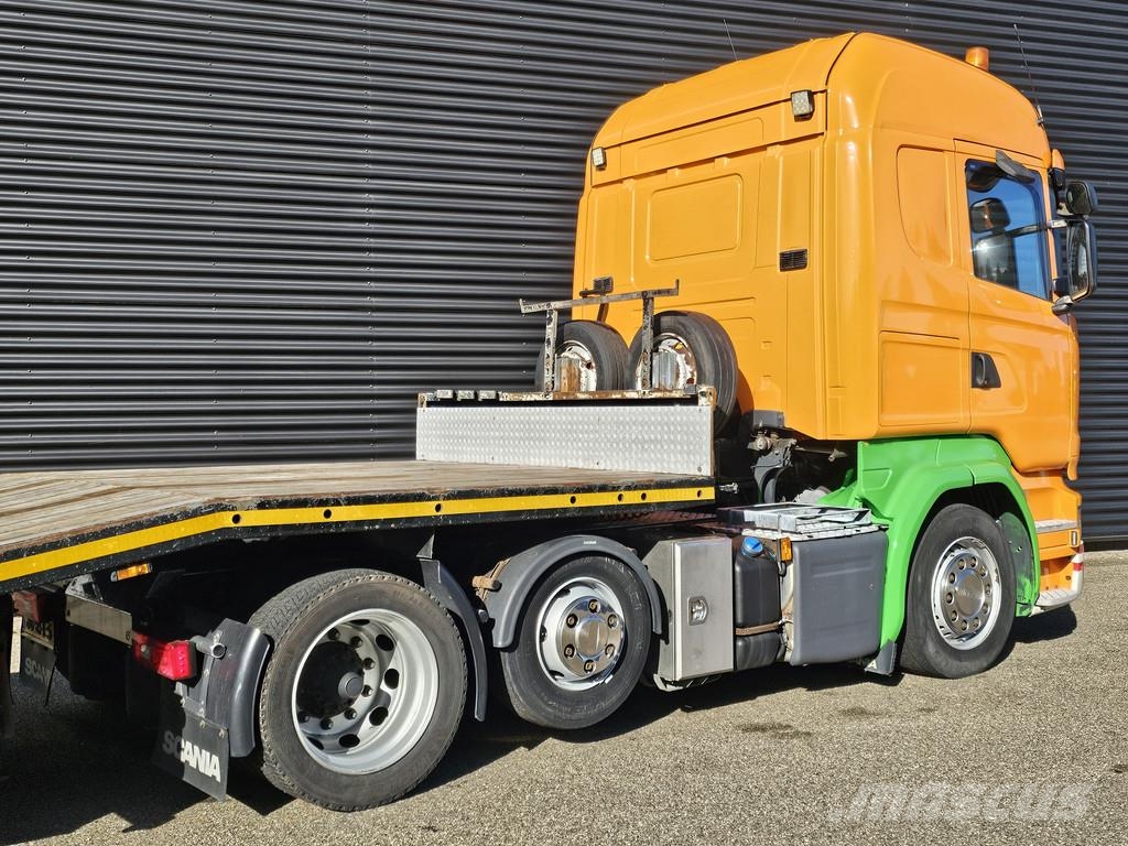 Nooteboom R410 6x2 RETARDER + NOOTEBOOOM SEMI TRAILER Zemie treileri