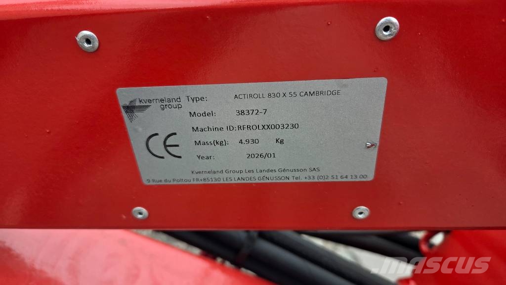 Kverneland Actiroll 830 Walsen