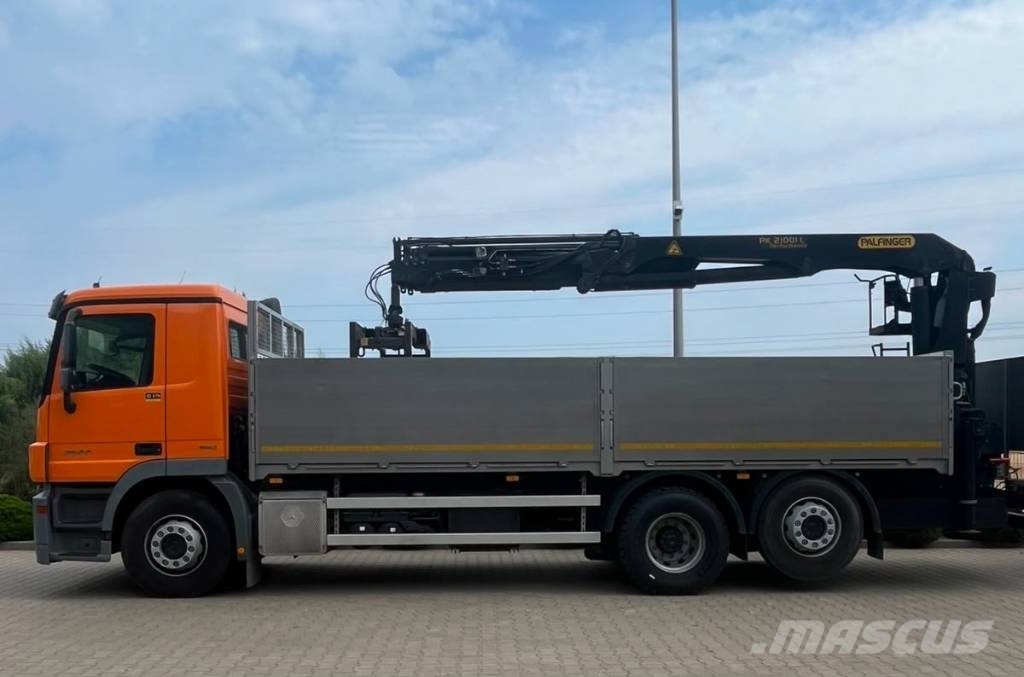Mercedes-Benz Actros 2544 * 6x2 * PALFINGER PK21001L * crane * شاحنات الرافعات