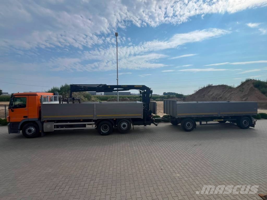 Mercedes-Benz Actros 2544 * 6x2 * PALFINGER PK21001L * crane * شاحنات الرافعات