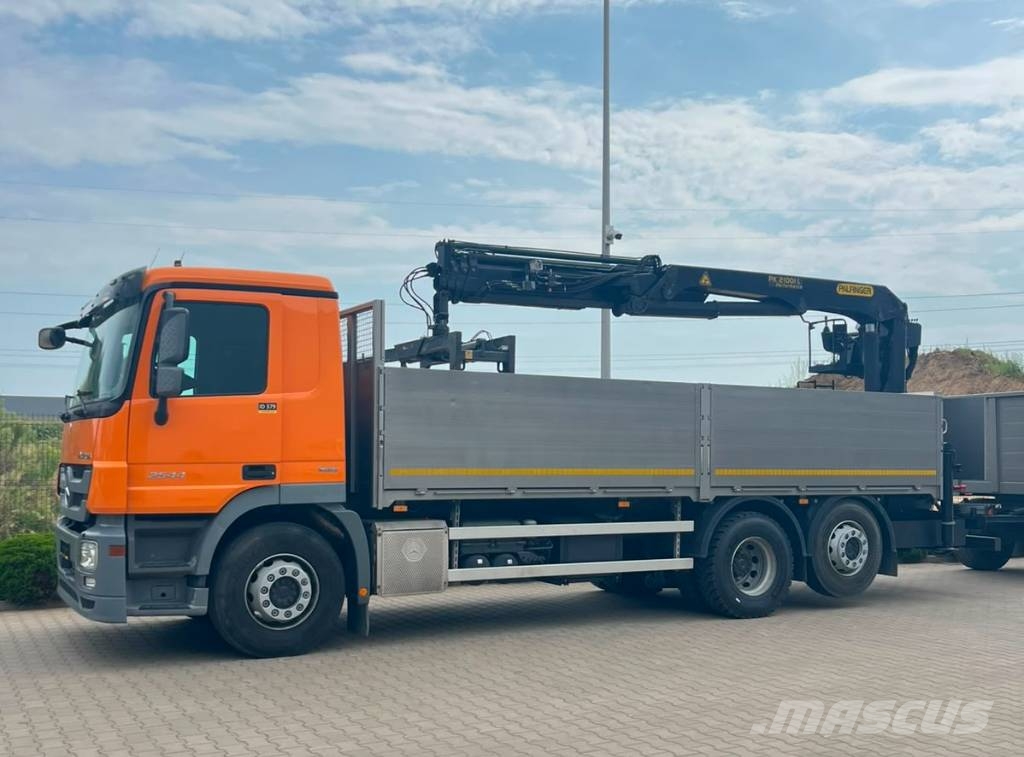 Mercedes-Benz Actros 2544 * 6x2 * PALFINGER PK21001L * crane * شاحنات الرافعات