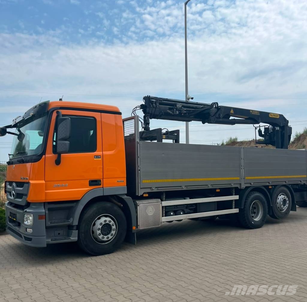 Mercedes-Benz Actros 2544 * 6x2 * PALFINGER PK21001L * crane * شاحنات الرافعات