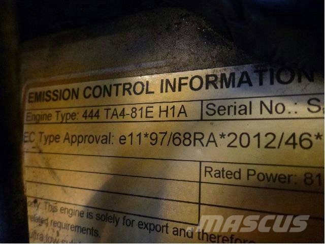 JCB HD110WT 4F Motor Motoren