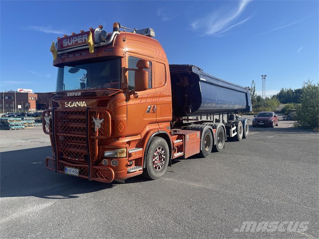Scania R500 6x4 شاحنات قلابة