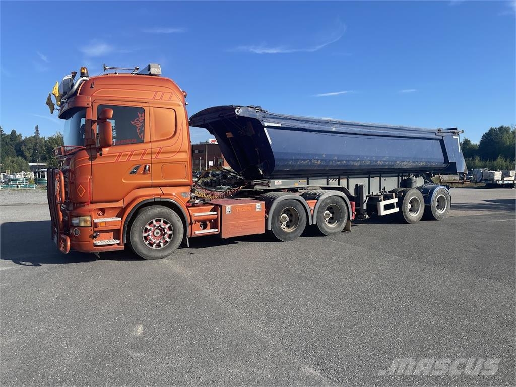 Scania R500 6x4 شاحنات قلابة