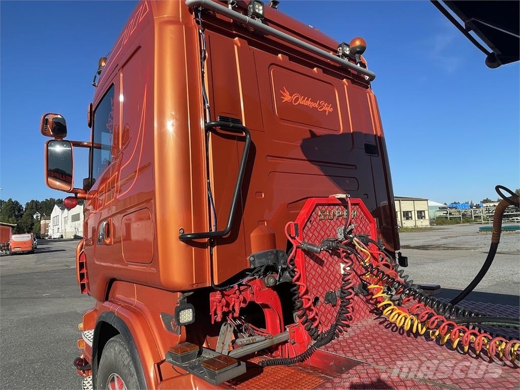 Scania R500 6x4 شاحنات قلابة