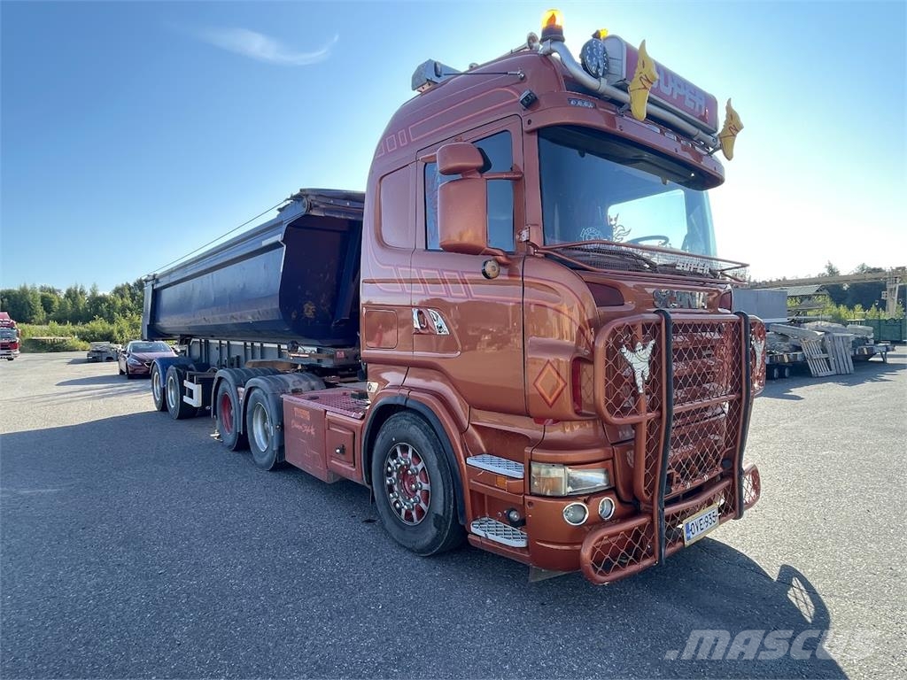 Scania R500 6x4 شاحنات قلابة