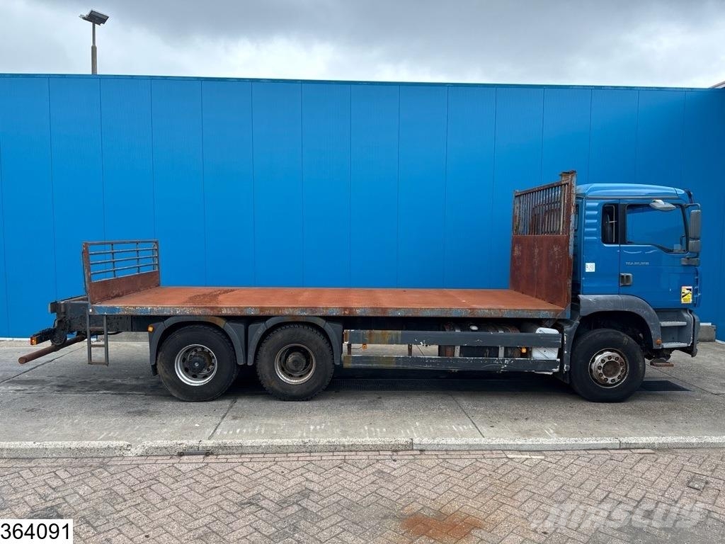 MAN TGA 26 360 6x4, Leaf spring suspension, Manual Camion con sponde ribaltabili