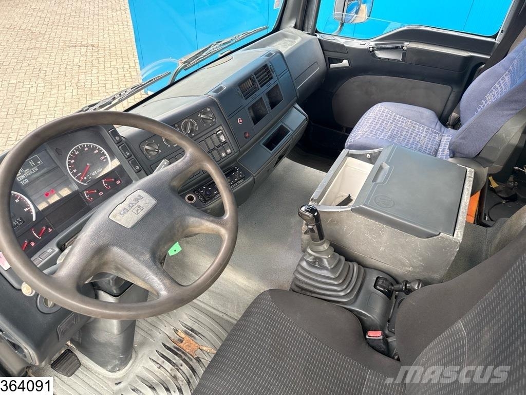 MAN TGA 26 360 6x4, Leaf spring suspension, Manual Camion con sponde ribaltabili