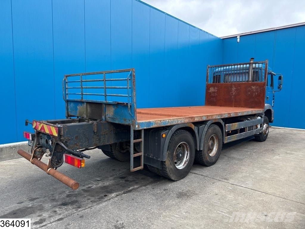 MAN TGA 26 360 6x4, Leaf spring suspension, Manual Camion con sponde ribaltabili
