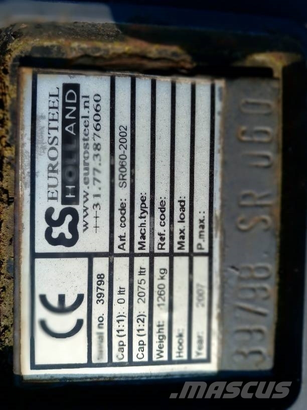 Eurosteel Puinriek SW2000 Κάδοι κοσκινίσματος