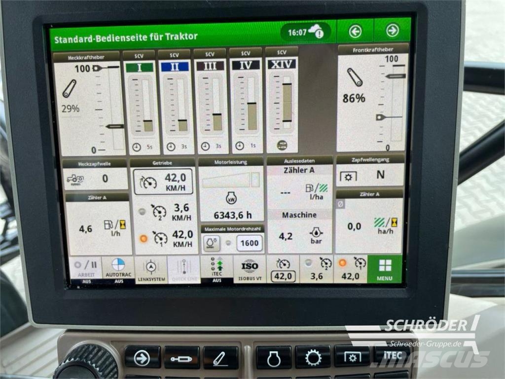 John Deere 6R185 COMMAND PRO Трактора
