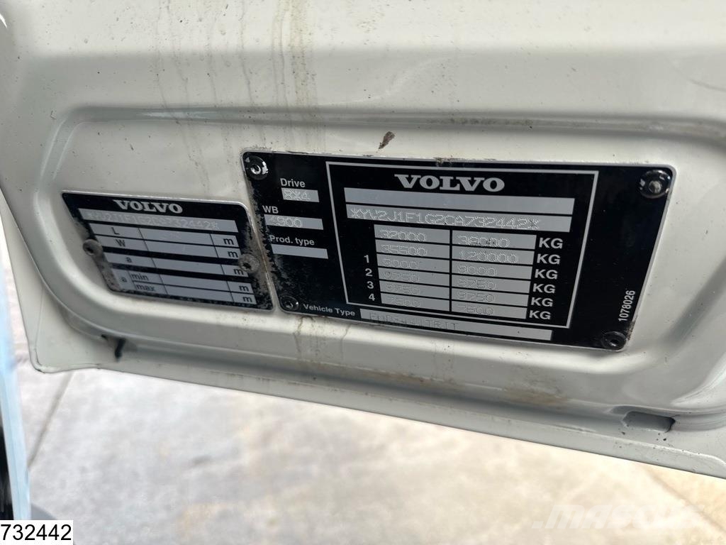 Volvo FMX 410 8x4, EURO 5, Retarder, HIAB, Remote Camiones de cama baja