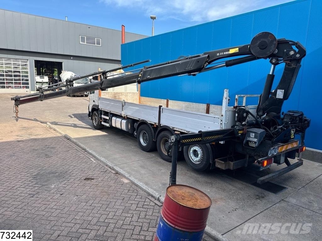Volvo FMX 410 8x4, EURO 5, Retarder, HIAB, Remote Camiones de cama baja